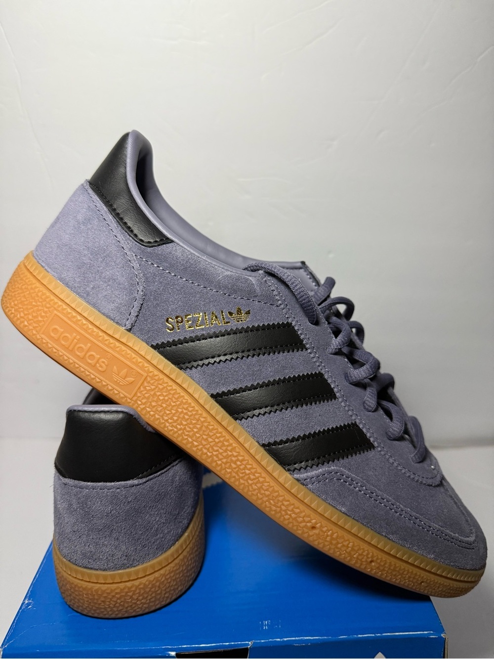 Adidas Handball Spezial Sneakers JR3847 Violet Black - Men’s 8 (Wmn’s 9) - NWT